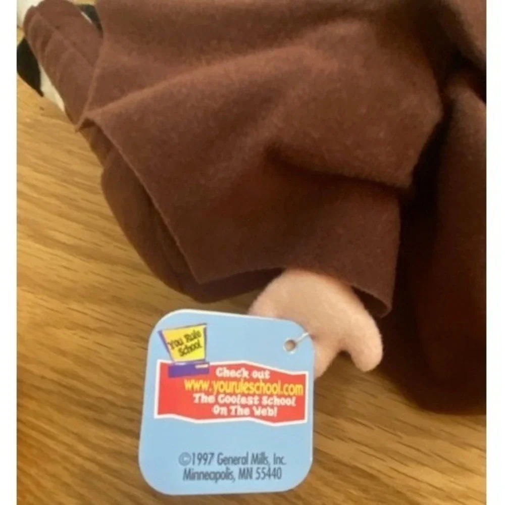 General Mills Count Chocula‎ Plush Kids Brown New 1997 Breakfast Babies Beanbag
